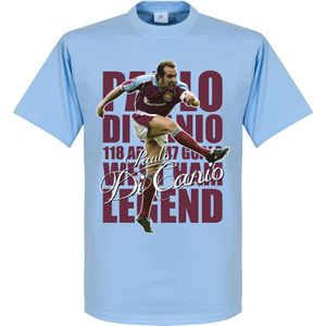 Paulo Di Canio Legend T-Shirt - Licht Blauw - M