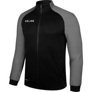 Kelme Montes Sweater Met Ritssluiting Zwart,Grijs 3XL Man