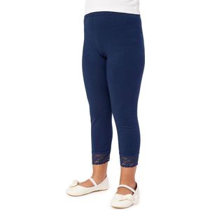 Merry Style Meisjes Leggings - Sport - Vrijetijdsbroek - Capri - Katoen - MS-MS10-228-LE - Marineblauw - 110