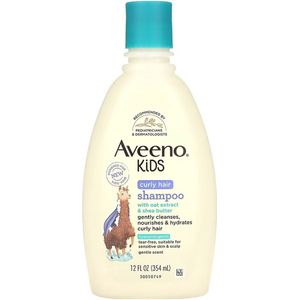 Aveeno Kids Curly Hair - Shampoo voor krullend haar met haverextract en sheaboter, 354 ml