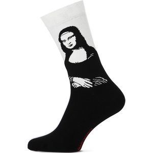 Marcmarcs Y2 sokken mona lisa black white zwart & wit - 39-42