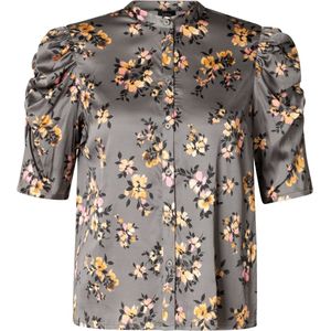 YEST CURVE Filippa Tops - Steel Grey/Multi Col - maat X-0(44)