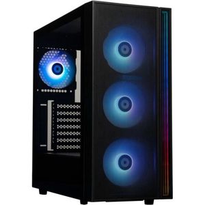 BITFENIX - Fang ARGB - PC-behuizing - Zwart - Medium Toren - ATX-formaat