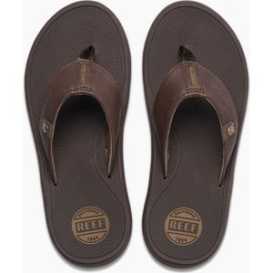 Reef Phantom Nias brown/Fossil Heren Slippers - Donkerbruin - Maat 46