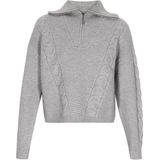 DreiMaster - Vintage - Trui - Grijs - Schipperskraag