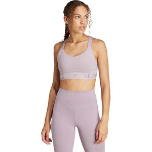 adidas Performance FastImpact Luxe Run High-Support Beha - Dames - Paars- XS A-B