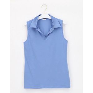 Polo t-shirt Oroblu perfect line sky