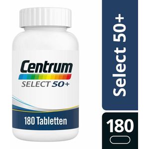 Centrum Select 50+ Multivitaminen Tabletten, 180 stuks