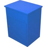 Pakketbrievenbus - Blauw - Afsluitbaar - Waterdicht - Pakketvak