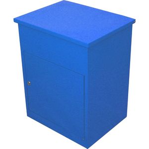 Pakketbrievenbus - Blauw - Afsluitbaar - Waterdicht - Pakketvak