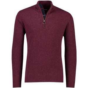 Barbour - Half Zip Trui - Navy - Wol