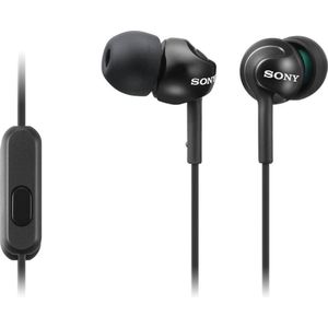Sony MDR-EX110AP - In-ear oordopjes - Zwart