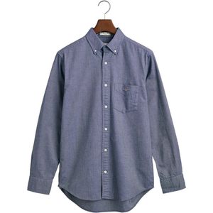 Gant Oxford Regular Fit Shirt Met Lange Mouwen Blauw 2XL Man