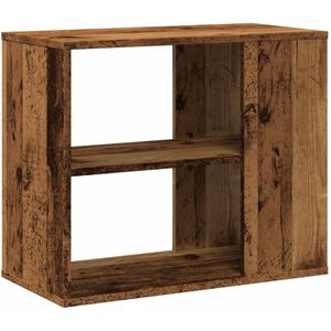 vidaXL - Bijzetkastx30x50 - cm - bewerkt - hout - oud - houtkleurig