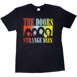 The Doors - Strange Days Heren T-shirt - S - Zwart