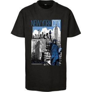 Mister Tee - New York City Kinder T-shirt - Kids 122/128 - Zwart