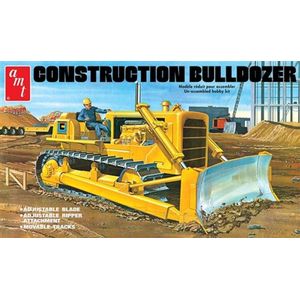 AMT - 1086 Construction Bulldozer - Modelbouwpakket - Geel - Plastic