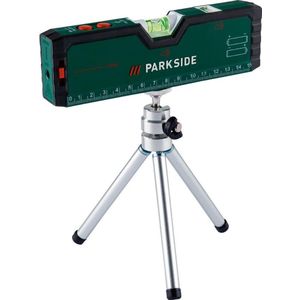 Parkside® - Laserwaterpas - Kruislijnlaser - Bouwlaser - Met mini-statief - Pointerfunctie - LED verlichting