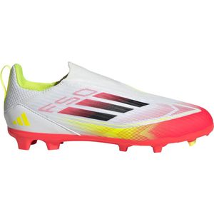 adidas Performance F50 League Veterloze Firm / Multi-Ground Voetbalschoenen Kids - Kinderen - Wit- 37 1/3