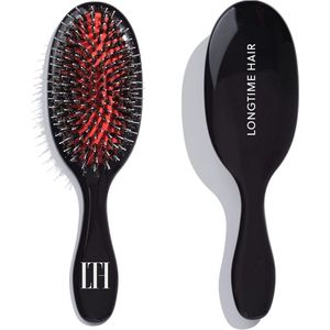 Haarborstel voor Extensies en Pruiken - Ontwarrende Borstel met Natuurlijke Haartypes