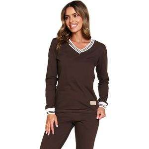 Doctor Nap Katoenen Pyjama Dames Volwassenen Brownie PM.4504 S / 36