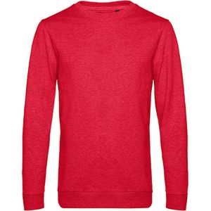 2-Pack Sweater 'French Terry' B&C Collectie maat XS Heather Rood