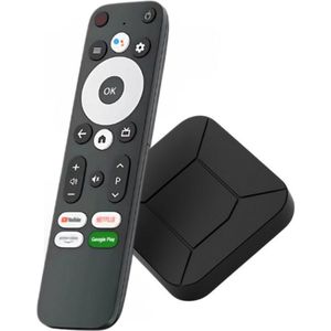 BMN - Android TV Box - Mediaplayer - Zwart - 4K HDR - Streaming Box