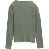 TOM TAILOR T-shirt met lange mouwen voor dames, 33962 - Doeskin Melange, M