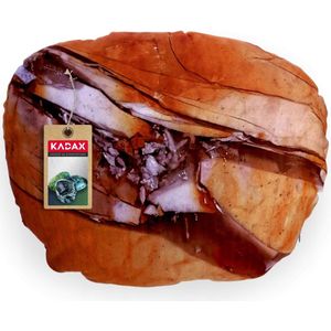 KADAX Kussen van velours, 33 x 41 cm, sierkussen met steenmotief, kussen met ritssluiting, decoratieve kussens met siliconenvezels, bankkussen, sofakussen (model 15)