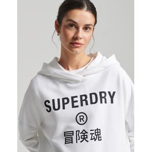 Superdry Dames Trui Superdry Dames Trui Crop Box Fit hoodie
