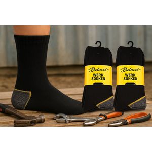 Belucci Premium Werksokken set van 10 Paar Maat 43/46