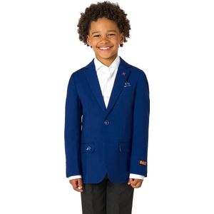 OppoSuits Daily Jongens Sonic Blazer - Kids Jasje - Sonic the Hedgehog - Blauw - Maat 98/104