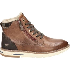 Mustang heren veterboot - Cognac - Maat 42