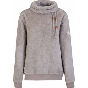 BJØRNSON Ilmi Coral Fleece Pullover Dames 4 seizoenen - Zacht - Maat 44 - Beige