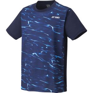Yonex 16639EX heren tennis badminton shirt - donkerblauw - maat L