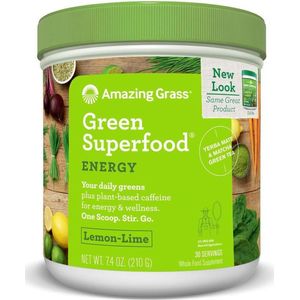 Amazing Grass - Green Superfood Energy - Citroen & Limoen - 210 gram