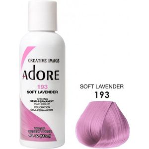 Adore Shining Semi Permanent Hair Color Soft Lavender-193 Haarverf