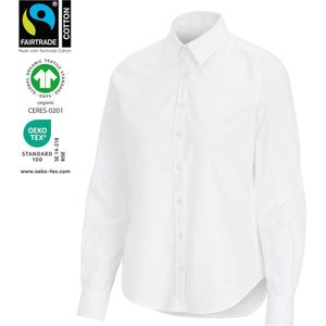 Cottover HEMD OXFORD LADY - GOTS GECERTIFICEERD 141031 - Wit - 44