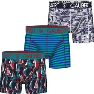 Gaubert Heren boxershort Katoen 3-pack Sailing - XL
