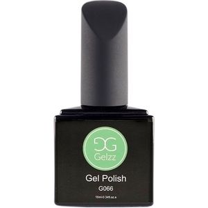 Gelzz Gellak - Gel Nagellak - kleur Soft Mint G066 - Groen - Dekkende kleur - 10ml - Vegan