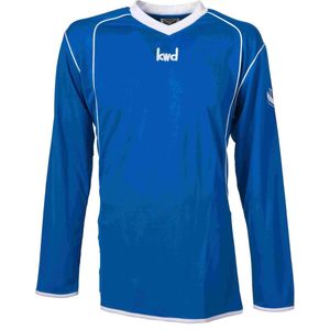 KWD Sportshirt Victoria - Voetbalshirt - Kinderen - Maat 140 - Blauw/Wit