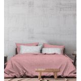 Heckett & Lane Flanel dekbedovertrek Franela (Shady Pink)-240x200/220 cm