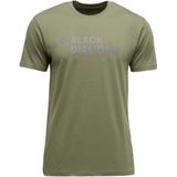Black Diamond - Mini Stacked - T-shirt - Groen - Korte Mouwen
