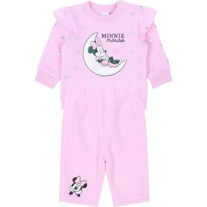 Roze babyset met ruches Minnie Mouse DISNEY