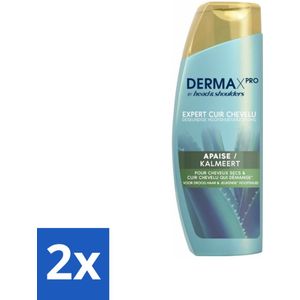 Head & Shoulders - DermaX Pro - Anti-Roos Shampoo - Kalmeert - 470 ml - Voordeelverpakking - 2 stuks