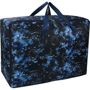 Opbergtas, kleding, opbergtas, dekbed, opbergtas voor kleding, kussens, beddengoed, beddengoed en quilt (zwarte vis)