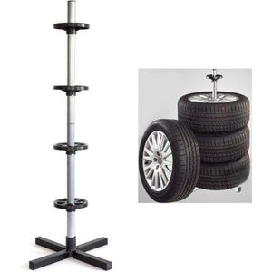 Velgenboom XL - Banden Standaard - Opslag Houder - 4 Autobanden