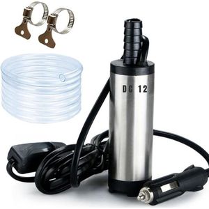 Zylo® Waterpomp 12V - Dompelpomp 12 Volt - Zilver - ‎24cm x 22cm x 10cm