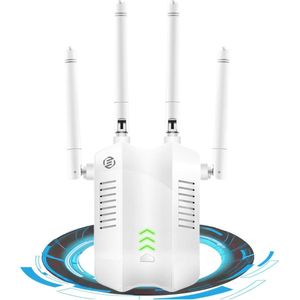 Equivera Wifi Versterker Stopcontact - Dual-Band - 1200 Mbps