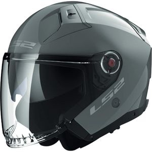 LS2 OF603 Infinity II Solid Nardo Grey 06 XS - Maat XS - Helm
